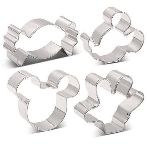 Cookie Cutters Set - Cookie Cutters Mini Geometric Shapes Cookie Cutters, Vegetable Shape Cutters for Kitchen, Baking, Halloween & Christmas,12 Pcs (1)
