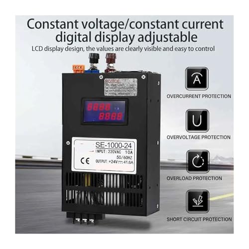 Alimentation à découpage réglable 1000W DC 0-150V pour industrie et CCTV - 4