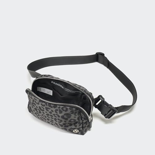 Image of Pander Everywhere Belt Bag for Women, Fashion Waist Packs, Crossbody Bags with Adjustable Strap (Grey Leopard)