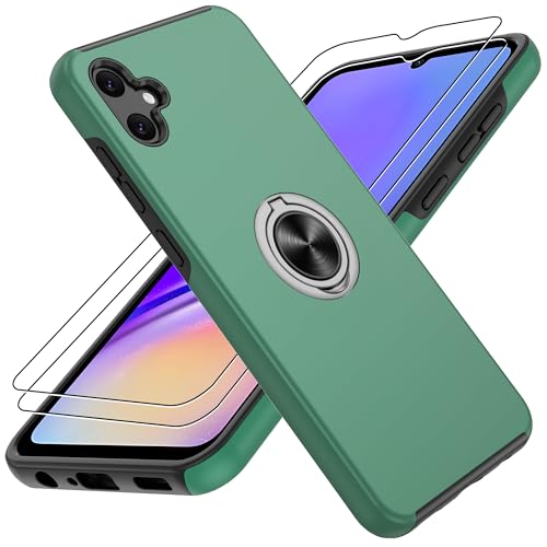 Coque Samsung A05 antichoc verte idéale pour visionner vos vidéos en mains libres