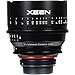 XEEN by ROKINON 24mm T1.5 Professional Cine Lens for Canon EF Mount + Rode VideoMicro Compact On-Camera Microphone with Shock Mount and Furry Windshield + 128GB High Speed Memory Card