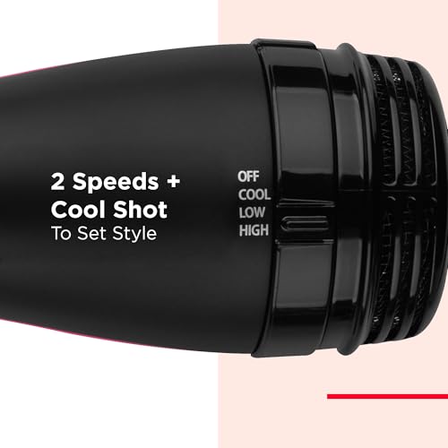 Revlon RVDR5222AAPNK2 One-Step Volumizer Hair Dryer And Styler | Now With Improved Motor, Less Frizz thumb #3