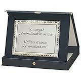 Tecnocoppe Placa de aluminio con estuche e impresión personalizada