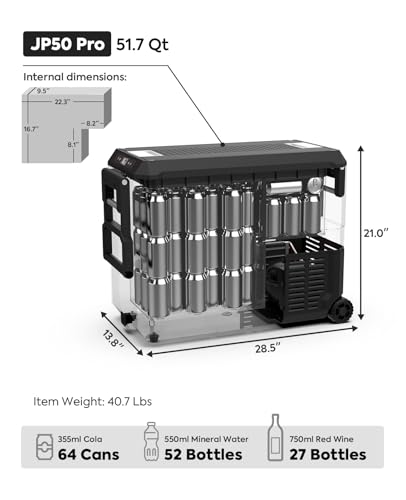 Portable Camping Refrigerator Freezer
