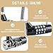 4-Digit Cable Locks with Combination, Resettable Code Steel Cable Lock for Yard Furniture, Weed Trimmers, Tools, Garden Gates and Refrigerator Handles, Versatile Home and Outdoor Security