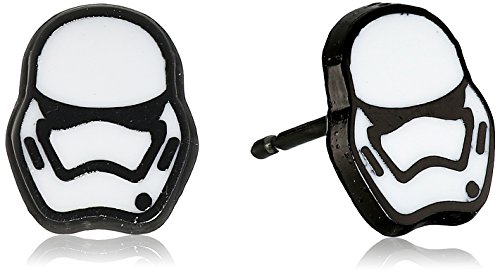 Preisvergleich Produktbild Star Wars Jewelry Unisex Episode 7 Stormtrooper Edelstahl Ohrstecker