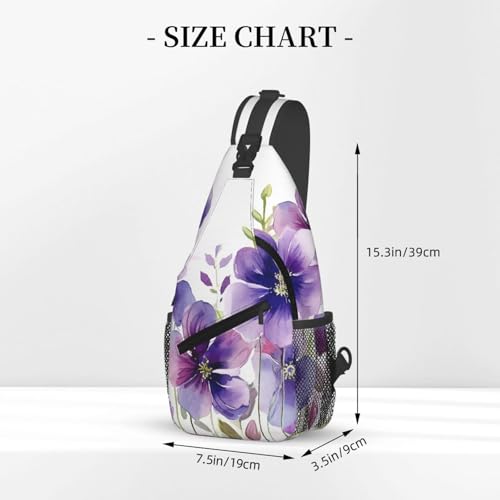 Bolso cruzado pequeño para senderismo negro miniatura 3