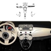 Amazon | フィアット Fiat 500 2010-2019に対応 カーセンターダッシュ