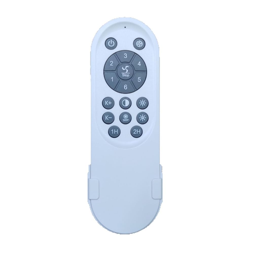 CTRLZS Replacement Controller for Ceiling Fans with Lights Universal Remote Control Adjustable Brightness for Ceiling Fan