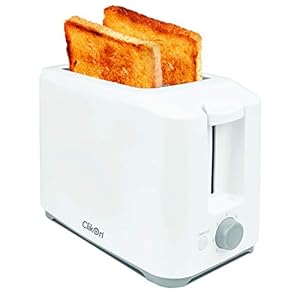 Clikon 2 Slice High Lift Bread Toaster, 700W Toaster With Electronic Browning Control and Cancel Function, Removeable…