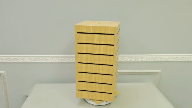 Amazon.com: FixtureDisplays® 4-Sided Slatwall Counter Spinner