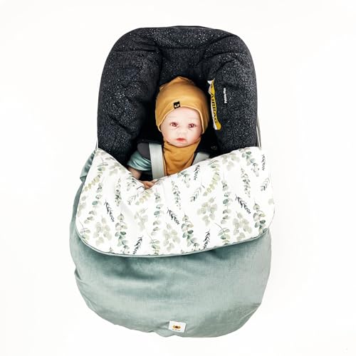 Fußsack Beindecke für jede Babyschale Autositz, leicht warm Frühling,...