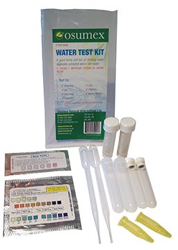 Water Test Kit 2-Test Pack Drinking Water Testing Kit for pH, Chlorine, Hardness, Alkalinity & Heavy Metals, Home Quality Testing Tool with Colour Chart for Multi-Parameter Screening