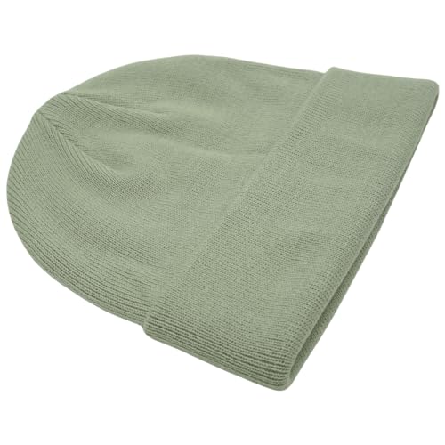 Image of 55cube Knit Beanie Hat Cuffed Plain Skull Cap for Men Women