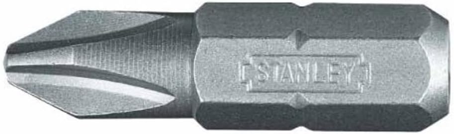 Stanley 0-68-946 PH2 Bits (3 piece), Silver