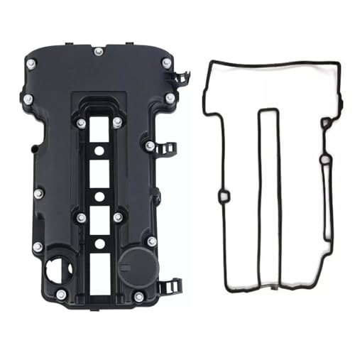 H-YEEU Cam Rocker Cover Engine Valve Cover with Gasket For Vauxhall A12XER A14XER Corsa Mokka 55573746, 25198874, 25198498