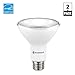 EcoSmart 75-Watt Equivalent PAR30 Dimmable Energy Star Flood LED Light Bulb Bright White (2-Pack)