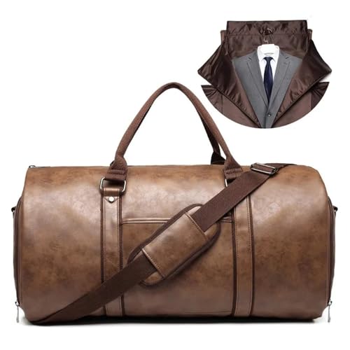 Travel Bags Carry On Garment Bags for Travel Garment Duffle Bag Mens Suit Bags with Shoe Compartment Waterproof for Business Husband Gifts(Black)2