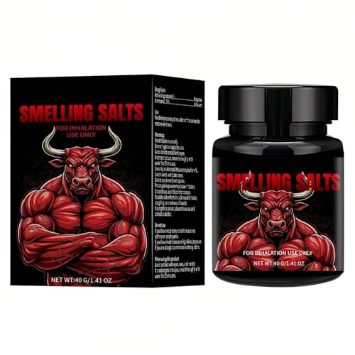 LukGain Potent Salts for Athletes in Hockey Strong Wake Up Salts for Athletes in Hockey Weightlifting and Powerlifting