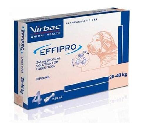 Effipro Spot On Large Dog 4pk 20-40kg