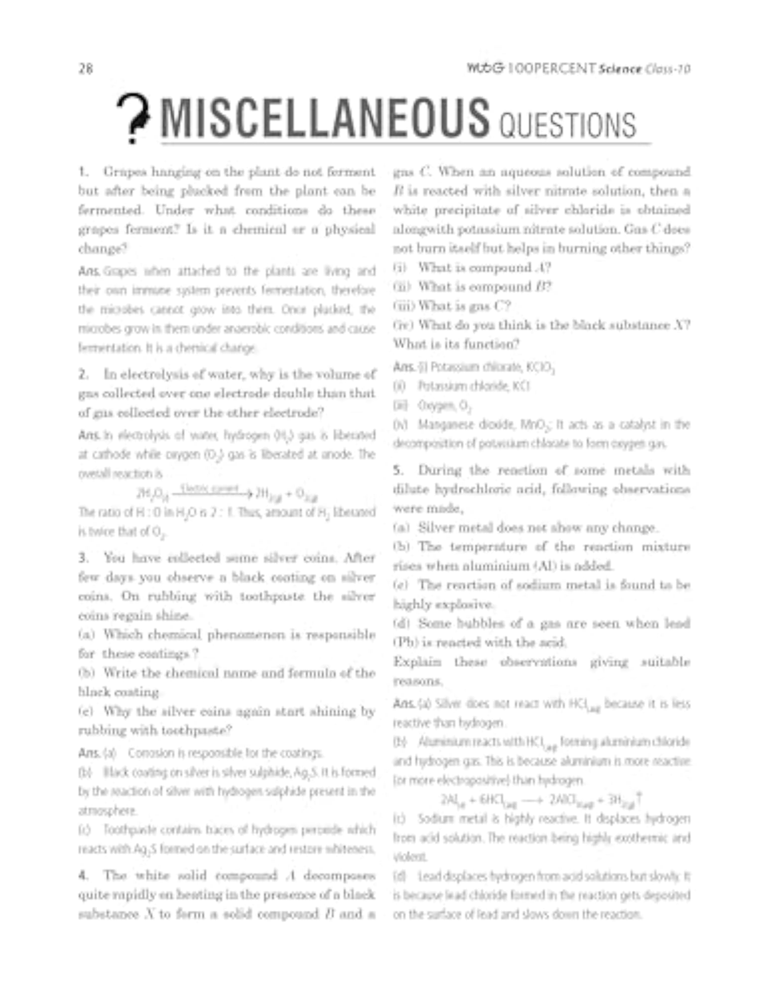 MTG 100 Percent Science for Class 10 CBSE Board Exam 2024-25
