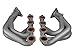 aFe Power 48-34148-T Twisted Steel Header for 2020 Chevrolet Corvette (C8), 304 Stainless Steel