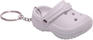 DIY mini hole shoe keychain is a refreshing and summer getaway, making it a unique pendant keychain gift.