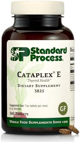 Standard Process Cataplex E – Whole Food RNA Supplement and Antioxidant with D-Alpha Tocopherol Vitamin E, Beet Root, Ascorbic Acid, Inositol, Selenium, and Honey – 360 Tablets