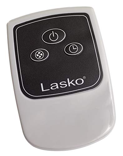 Lasko 1885 18" Cyclone Pedestal Fan With Remote Control, 18 Inches White #TOP7