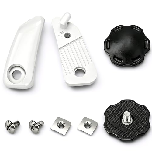 Loc Chinstrap Fastener Kit & Football Helmet Thumb Screws fit for Riddell