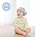 Hocazor HZ001 Baby Hearing Protection - CE & CPC Certified for Babies up to 36 Months - with Replacement Headband Baby Earmuffs Ear Protection for Airplane, Firework Show - Pale Blue