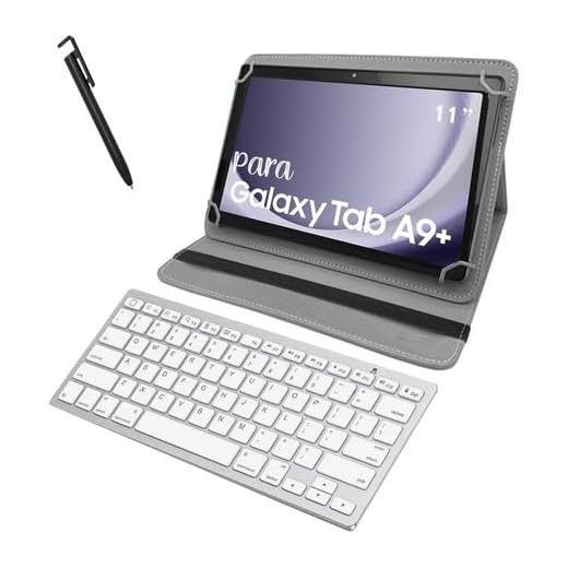 Kit Capa Teclado Para Galaxy Tab A9 + Plus Sm-x210 + Caneta