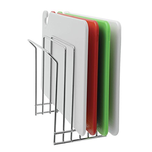 Organizador de tablas de cortar de pared HUBERT metálico miniatura 2