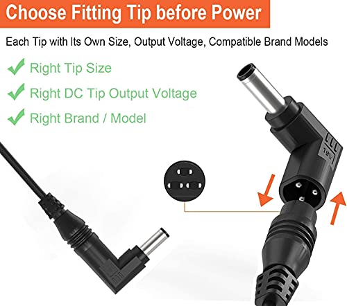 65W-45W-Universal-Laptop-Charger-18-20V-with-Multi-Tips-for-HP-ASUS-Lenovo-Acer-Dell-Samsung-Toshiba-Sony-JBL-IBM-Fujitsu-Gateway-Notebook-Ultrabook-Power-Adapter-with-15-Tips-Extra-Long-Cable-27M