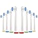 Produktbild Zosenyer Aufsteckbürsten Sensitive für Oral B, 8 Stück Elektrische Ersatzbürstenköpfe Zahnbürstenaufsatz für Braun Oral B Elektrische Zahnbürst