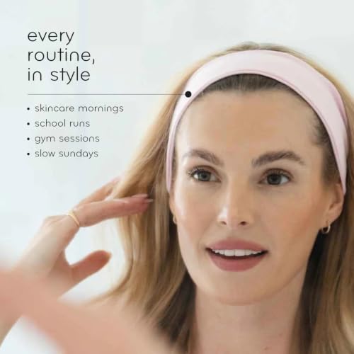 Image of KOOSHOO Head-Band for Men and Women - Durable, Plant-Based Hair Accessory - Versatile Sports Sweatband - Elastic Thick Sweat Band for Women & Men - Great for Running, Yoga, Exercise, etc