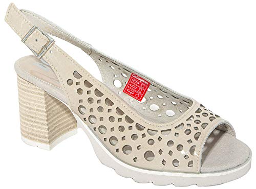 CallagHan Xia Sandals New Kaffir Perla - Sandalias, color Beige, talla 37 EU