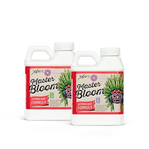 Xpert Nutrients Master Bloom A+B (250Ml) - Basic Bloom Fertilizer For The Flowering Phase Of Plants, Universal Bloom Nutrition, Liquid Plant Nutrient,