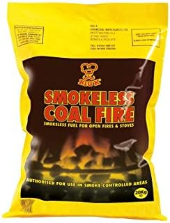 Smokeless Coal Fire for Stoves, Open Fires and Campfires 10kg or 20kg Bag (20Kg)