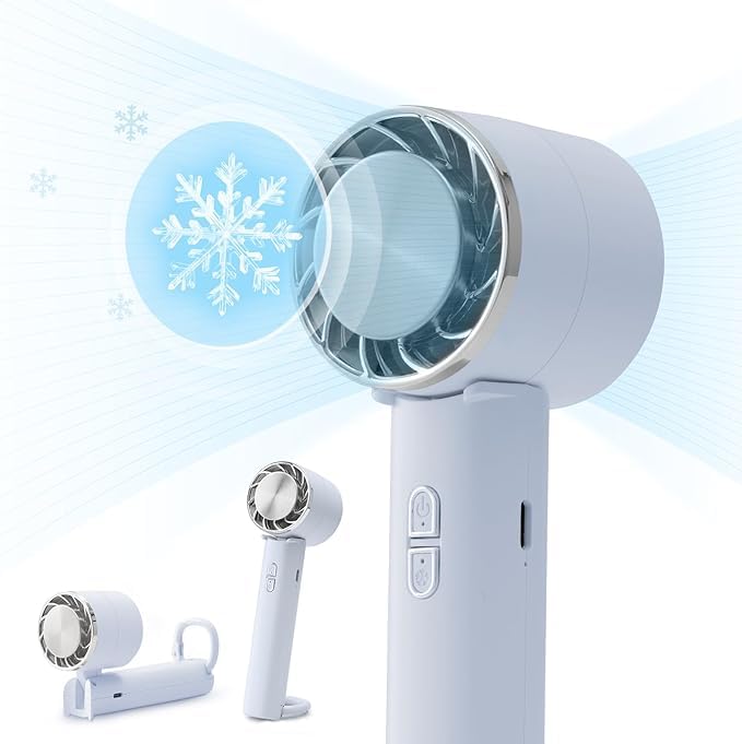 CICIBELLA ハンディファン ホワイト Amazon | CICIBELLA ハンディファン 冷却プレート 手持ち扇風機