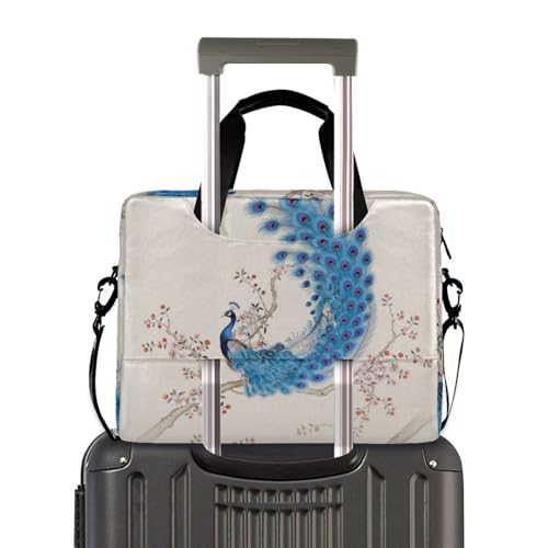 Maletín para portátil ALAZA con diseño pavo real, 13-15.6 pulg miniatura 4