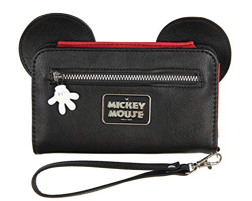 Disney Mickey Mouse Ears 90 Years True Original 3D Cell Phone Wristlet Wallet2