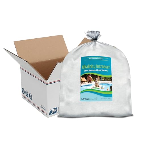 Alkalinity Increaser for Pools. 30 lbs. Sodium Carbonate (Soda Ash Dense) 99.95% Pure