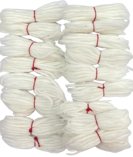 Cotton Diyas Wicks - Pooja & Spiritual Lighting -1