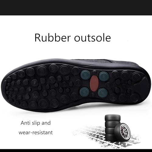 Mens Slip on Loafers Casual Shoes Comfort Soft Daily Flats Non Slip Walking Driving Work Office Shoes2