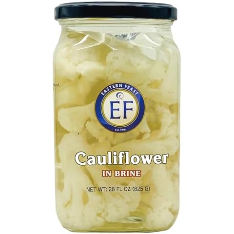 Eastern Feast - Pickled Cauliflower in Brine, 28 oz (825g) Cover