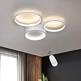 designer kinderzimmer Dimmbar: Die Deckenlampe wird inklusive einer Fernbedienung geliefert, mit deren Hilfe man die Helligkeit und Farbetemperatur (Warmweiß/Kaltweiß/Neutral) stufenlos verändern kann