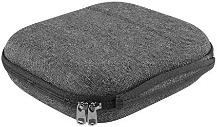 Geekria UltraShell Headphones Case Compatible with Sony WH-1000XM5, WH-CH710N, WH-CH700N, WH-1000XM4, WH-XB910N Case, Replacement Hard Shell Travel Carrying Bag with Cable Storage (Gery)