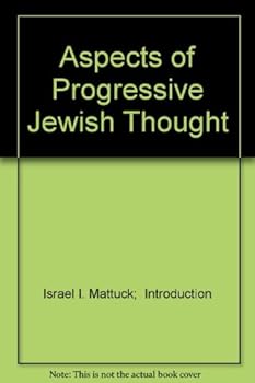 Hardcover Aspects of Progressive Jewish Thought Book