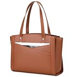 Myhozee Handtasche Damen Groß Tasche Shopper Schultertasche Laptoptasche 15.6 Zoll, Elegant Arbeitstasche PU Leder Handbags Tote Bag Lehrertasche Women mit 4 Fächern für Uni Schule Büro